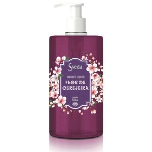 SVEDA SABONETE LIQUIDO FLOR DE CEREJEIRA 500 ML x 1