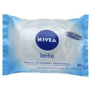 NIVEA BATH CARE SABONETE BARRA HIDRATANTE PROTEINA DO LEITE 85 G x 1