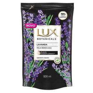 Lux Botanicals Sabonete Liquido Lavanda Refil 200ml