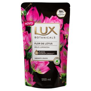 LUX BOTANICALS SABONETE LIQUIDO FLOR DE LOTUS REFIL 200 ML x 1