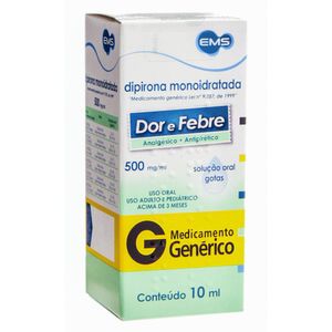 DIPIRONA SODICA MG GOTAS 500MG 10 ML x 1 (/ML)