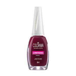 COLORAMA ESMALTE LIQUIDO RENOVACAO NU CREMOSO JABUTICABA 8 ML x 1