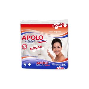 ALGODAO APOLO ALGODAO BOLA PACOTE 50 G x 1