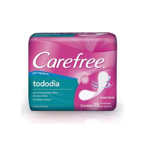 CAREFREE ABSORVENTE PROTETOR DIARIO BRISA SEM PERFUME x 15