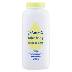 JOHNSONS BABY PO TALCO AMIDO DE MILHO 200 G x 1