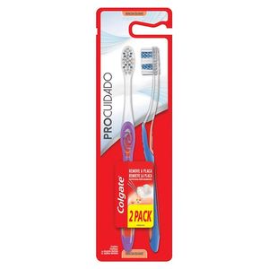 COLGATE ESCOVA DENTAL PRO CUIDADO MACIA SUAVE x 2