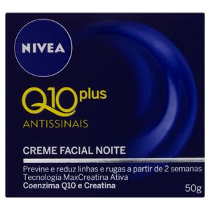 NIVEA VISAGE CREME ANTIRRUGAS NOTURNO Q10P 49G x 1