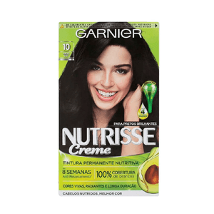 NUTRISSE KIT RENOVACAO COLORACAO CREME 10 PRETO ONIX 125 G x 1