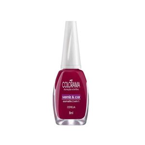 COLORAMA ESMALTE LIQUIDO RENOVACAO NU CREMOSO CEREJA 8 ML x 1