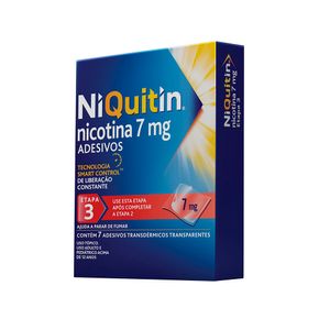 Niquitin Nicotina 7Mg 7 Adesivos