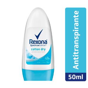 Desodorante Antitranspirante Rexona Roll-On Cotton 50ml