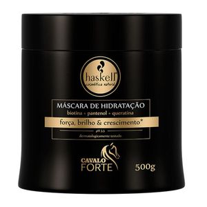 HASKELL MASCARA CAPILAR CAVALO FORTE FORCA BRILHO E CRESCIMENTO 500 G x 1