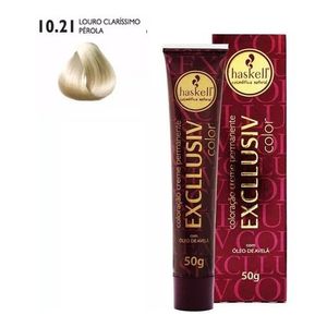 EXCLLUSIV COLOR CREME INDIVIDUAL 10.21 LOIRO CLARISSIMO PEROLA 50 G x 1