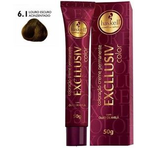 EXCLLUSIV COLOR CREME INDIVIDUAL 6.1 LOURO ESCURO ACINZENTADO 50 G x 1