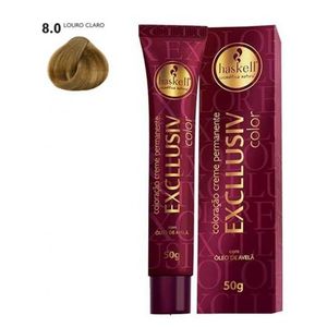 Tinta Haskell 8.0 Louro Claro 50 Ml