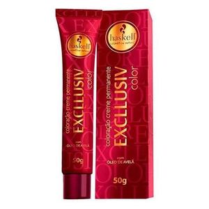 EXCLLUSIV COLOR CREME INDIVIDUAL 8.34 LOURO CLARO DOURADO ACOBREADO 50 G x 1