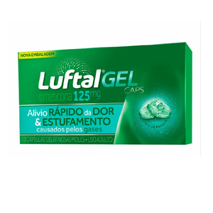 LUFTAL CAPSULAS GELATINOSAS MAX 125MG x 10