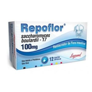 REPOFLOR CAPSULAS 100MG x 12
