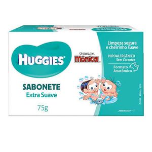 HUGGIES SABONETE SUAVE 75 G x 1