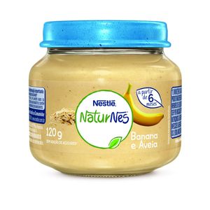 Papinha Nestlé Banana Com Aveia Pote 120G