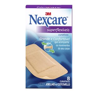 NEXCARE CURATIVOS CURATIVO COMFORT JOELHO E COTOVELO x 8