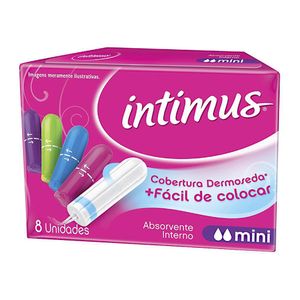 INTIMUS GEL ABSORVENTE INTERNO x 8