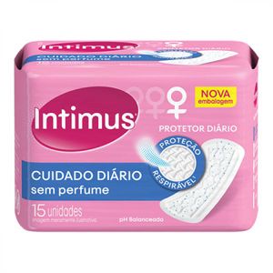 INTIMUS GEL ABSORVENTE PROTETOR DIARIO SEM/ABAS SEM/PERF x 15