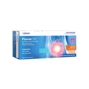 FLORAX SM FLACONETE FRAMBOESA ADULTO 5 ML x 5