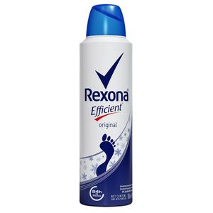 REXONA EFFICIENT AEROSOL DESODORANTE ANTIBACTERIAL PARA OS PES 153 ML x 1