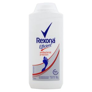 REXONA EFFICIENT TALCO PARA PES ANTIBACTERIAL 100 G x 1