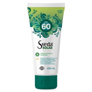 Protetor Solar Sveda Corporal FPS60 200 ml