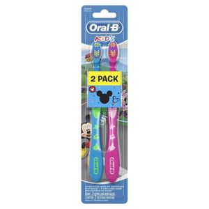 ORAL-B KIT ESCOVA DENTAL MACIA KIDS MICKEY x 2