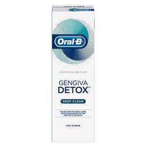 ORAL-B CREME DENTAL GENGIVA DETOX E DEEP CLEAN 102 G x 1