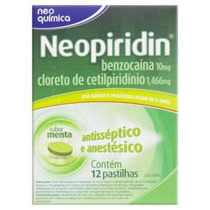 NEOPIRIDIN PASTILHAS x 12