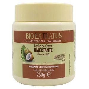 BIO EXTRATUS MASCARA CAPILAR UMECTANTE BANHO DE CREME OLEO DE COCO 250 G x 1
