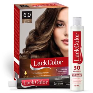 LACK COLOR KIT TINTURA CREME 6.0 LOURO ESCURO x 1