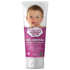 FLOCK BABY GEL DENTAL TUTTI-FRUTTI 100 G x 1