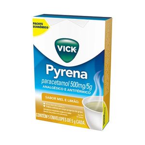 VICK PYRENA PO ENVELOPE MEL / LIMAO 500MG 5 G x 5