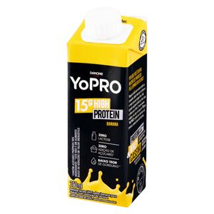 YOPRO LIQUIDO BEBIDA LACTEA 15HIGH PROTEIN BANANA ZERO LACTOSE 250 ML x 1