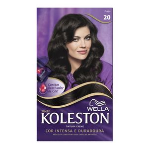 KOLESTON KIT COLORAÇÃO PRETO 20 55 G x 1