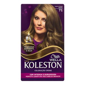KOLESTON KIT TINTURA CREME LOIRO CINZA MEDIO 71 125 G x 1