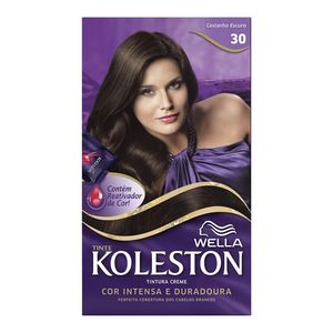 KOLESTON KIT CREME CASTANHO ESCURO 30 125 G x 1