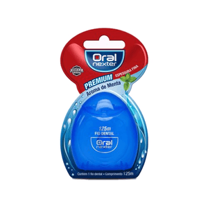 ORAL NEXTER FIO DENTAL EXTRA FINO LEVE 125MT E PAGUE 100MT 125 M x 1