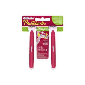 GILLETTE PRESTO APARELHO DEPILATORIO FEMININO x 2