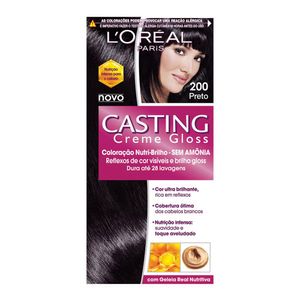 CASTING GLOSS KIT TINTURA CREME 200 PRETO x 1