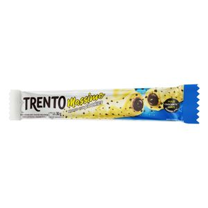 TRENTO CHOCOLATE MASSIMO BRANCO RECHEADO COM COOKIES 30 G x 1