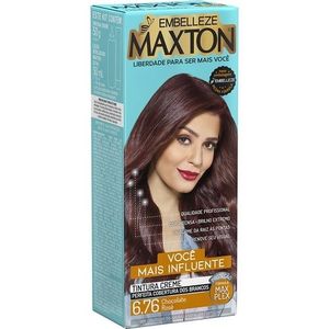 MAXTON KIT TINTURA CREME MORENA MAIS INFLUENTE 6.76 CHOCOLATE ROSE x 1