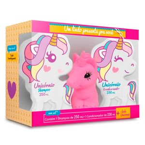 NUTRIEX KIT UNICORNIO SHAMPOO 250ML + CONDICIONADOR 230ML + UNICORNIO WISH 480 ML x 1