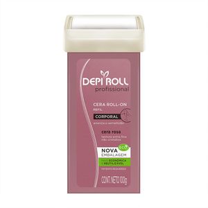 DEPI ROLL PROFISSI ROLLON REFIL CERA CORPORAL ROS 100 G x 1