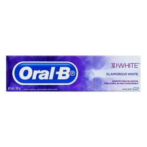 ORAL-B 3D WHITE CREME DENTAL GLAMOROUS WHITE 90 G x 1